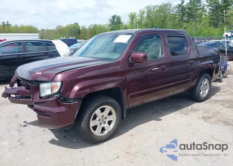 2008 Honda Ridgeline Rtl из США, поврежденный, VIN 2HJYK16568H532944